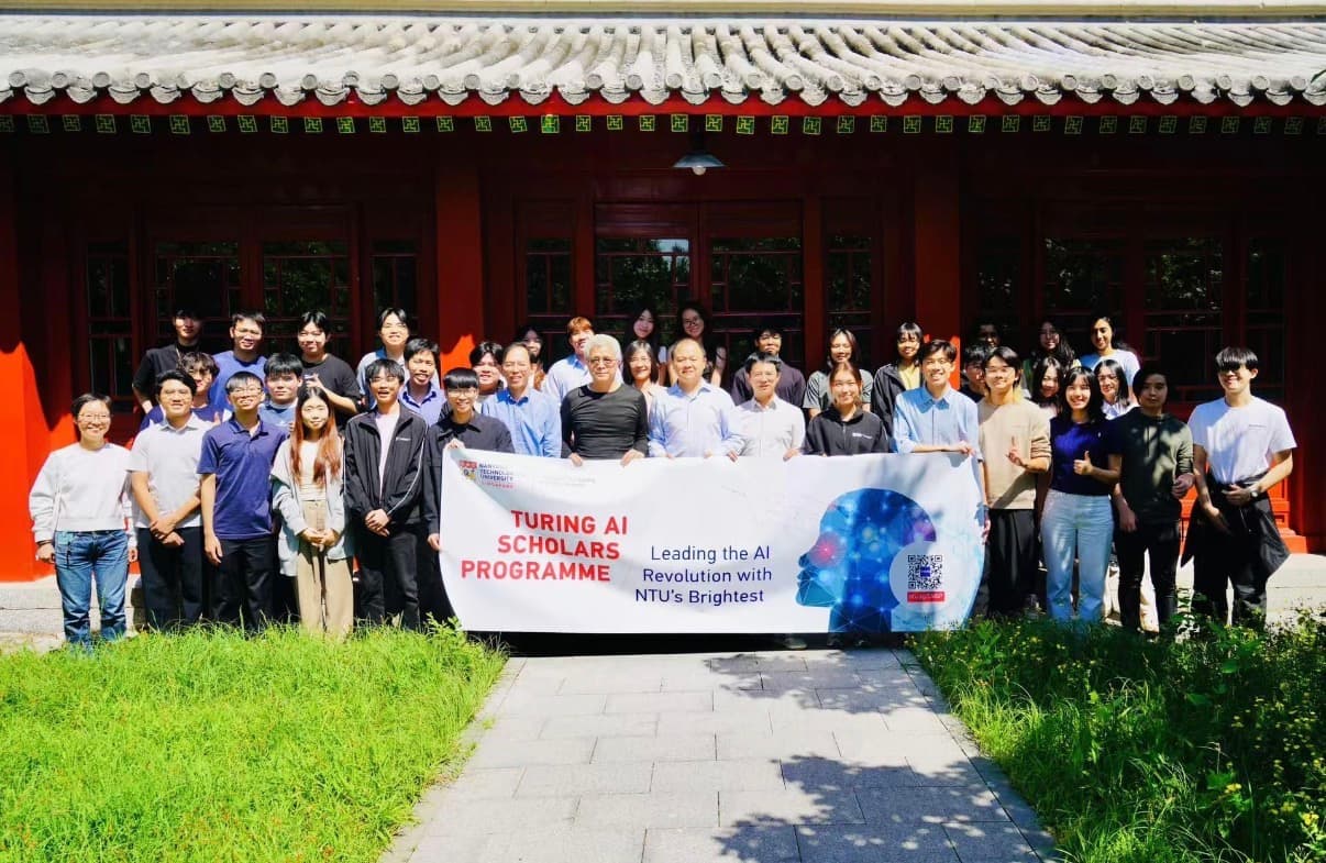 Group photo at Peking University